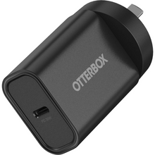 Load image into Gallery viewer, Otterbox Fast Charge USB-C Wall Charger 30W Type 1 AUS- Black