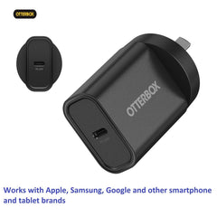Otterbox Fast Charge USB-C Wall Charger 20W Type 1 AUS- Black