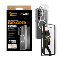 PanzerGlass CARE 3 in 1 Bundle for Samsung Galaxy S26 Ultra - Clear