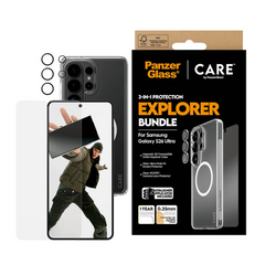 PanzerGlass CARE 3 in 1 Bundle for Samsung Galaxy S26 Ultra - Clear