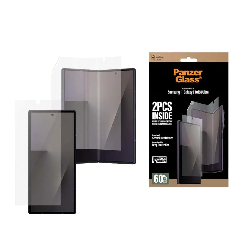 PanzerGlass Glass + TPU Film for Samsung Galaxy Z Fold 8 Ultra