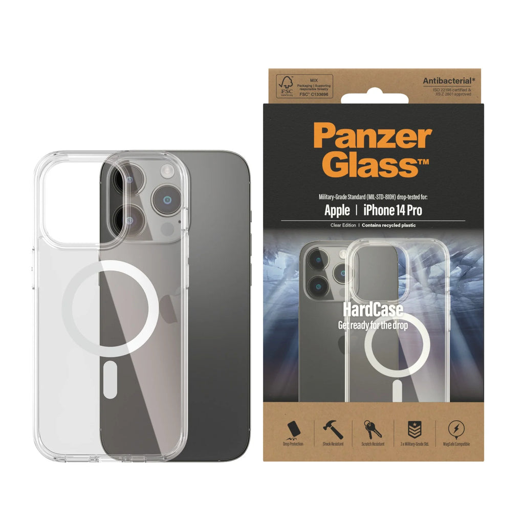PanzerGlass HardCase MagSafe iPhone 14 Pro 6.1 inch Clear