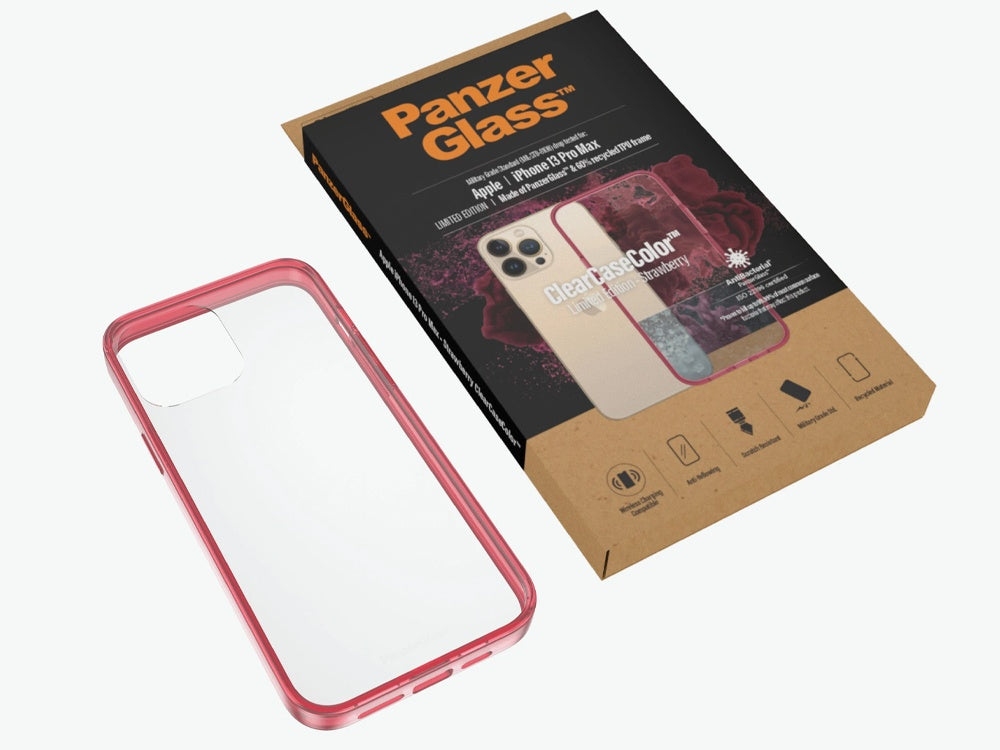 PanzerGlass ClearCaseColor Apple iPhone 13 Pro Max - Red