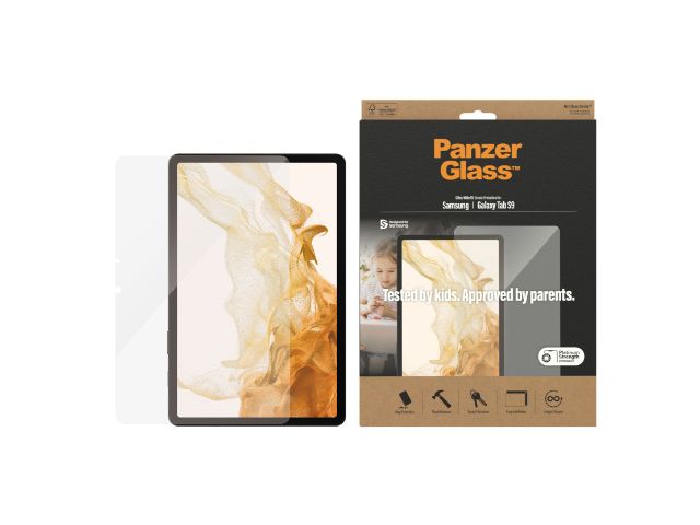 PanzerGlass Ultra Wide Tempered Glass Samsung Galaxy Tab S9 11 Inch - Clear