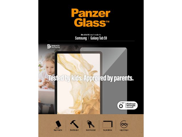 Panzerglass Ultra Wide Tempered Glass Samsung Galaxy Tab S9 11 Inch - Clear
