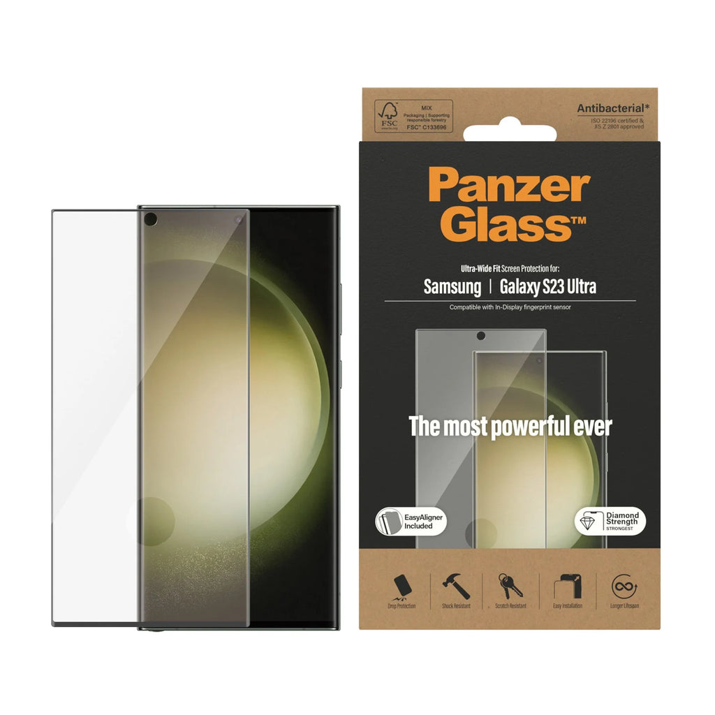 Panzer Glass Ultra Wide Screen Protector S23 Ultra - Clear