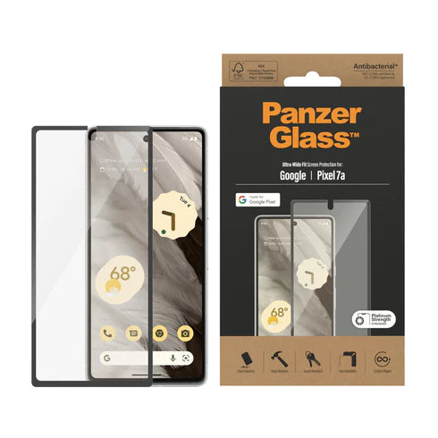 PanzerGlass Screen Guard Tempered Glass Pixel 7a Standard 6.1 inch