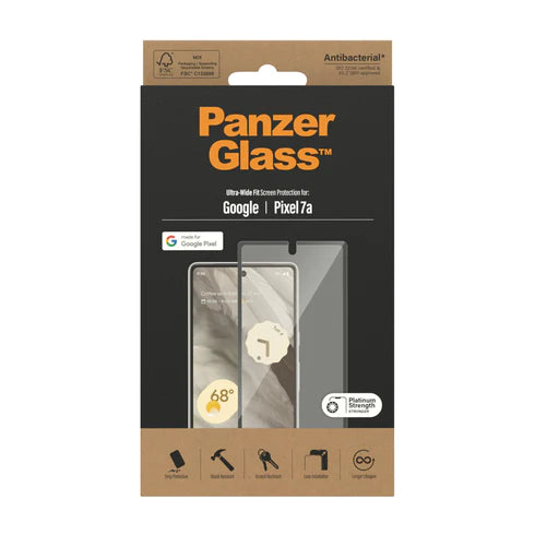 PanzerGlass Screen Guard Tempered Glass Pixel 7a Standard 6.1 inch