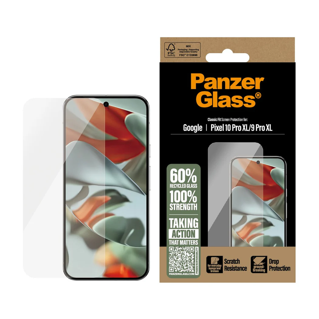 PanzerGlass Classic Fit Screen Protector Google Pixel 10 Pro XL /9 Pro XL