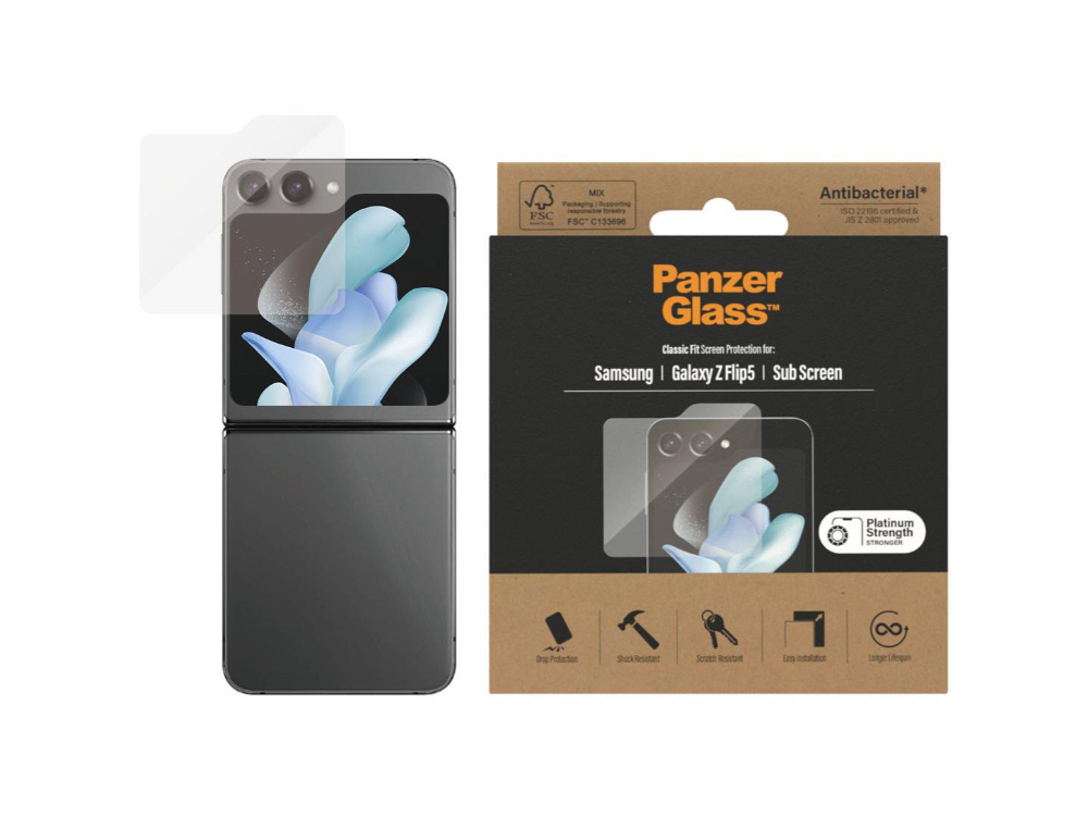 PanzerGlass Classic Fit Screen Protector for Samsung Galaxy Z Flip 6