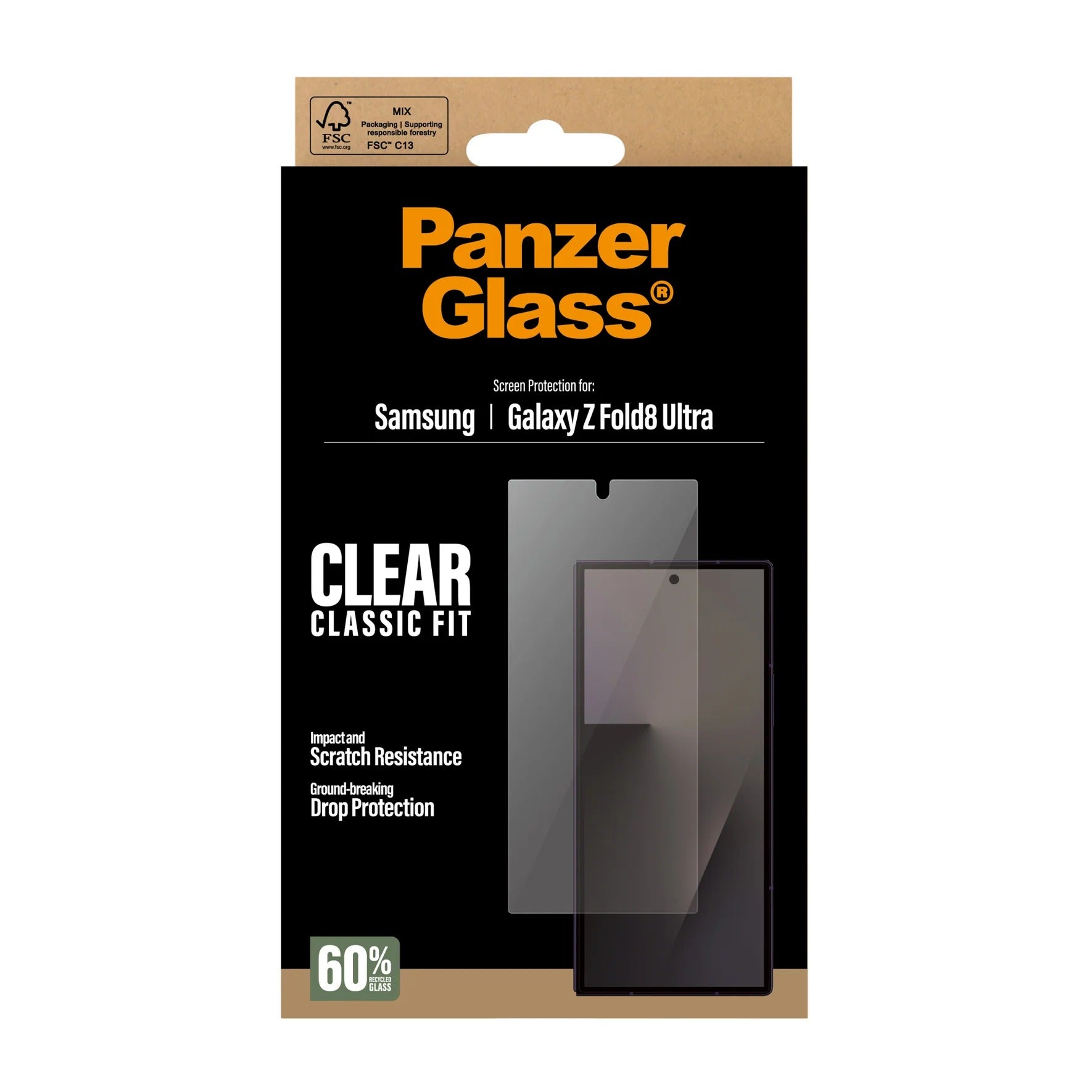PanzerGlass SubScreen Protector for Samsung Galaxy Z Fold 8 Ultra