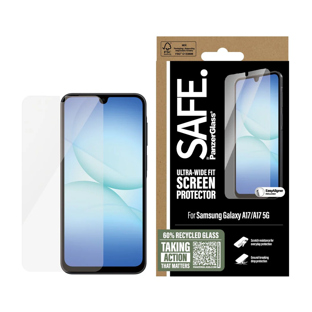 Panzerglass UWF Screen Guard Samsung Galaxy A17 - Clear