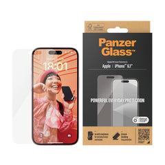 PanzerGlass Screen Guard Classic Fit iPhone 15 Standard 6.1 - Clear
