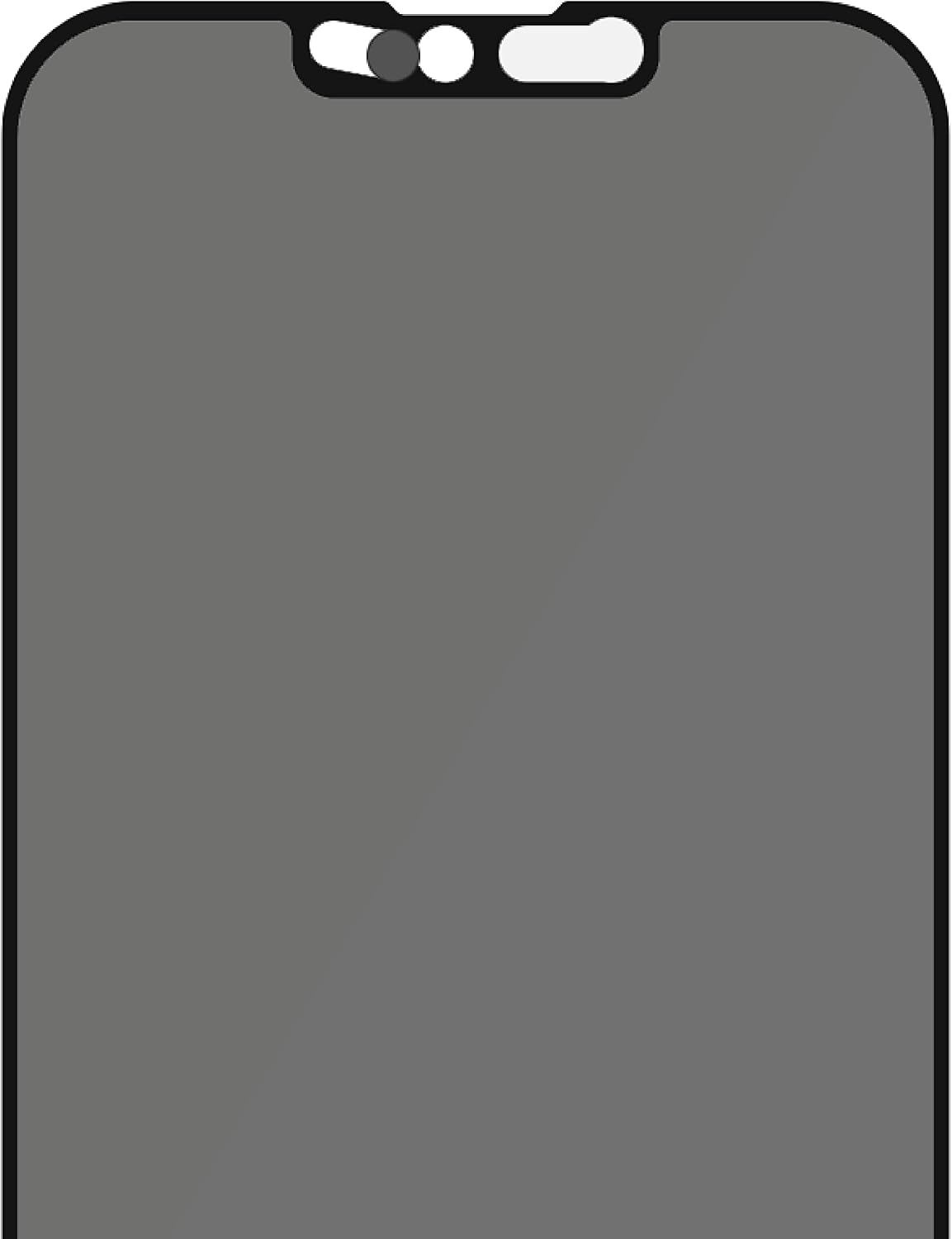 PanzerGlass Screen Guard Privacy with CamSlider iPhone 13 Mini 5.4