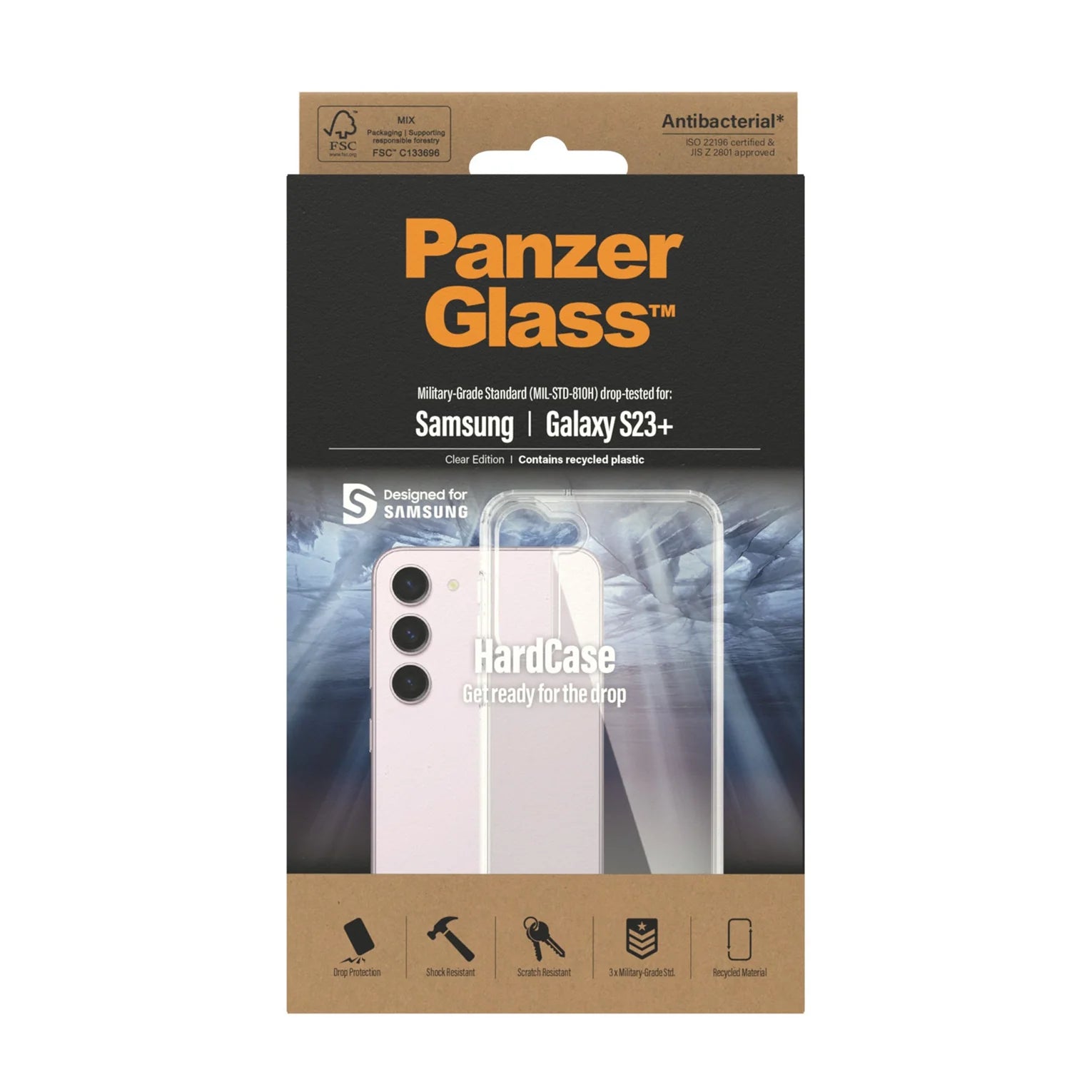 PanzerGlass HardCase Samsung S23 Plus - Clear