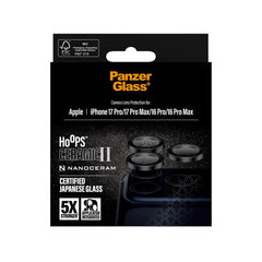 PanzerGlass Hoops® Lens Protector – iPhone 17 Pro / 17 Pro Max / 16 Pro / 16 Pro Max – Ceramic