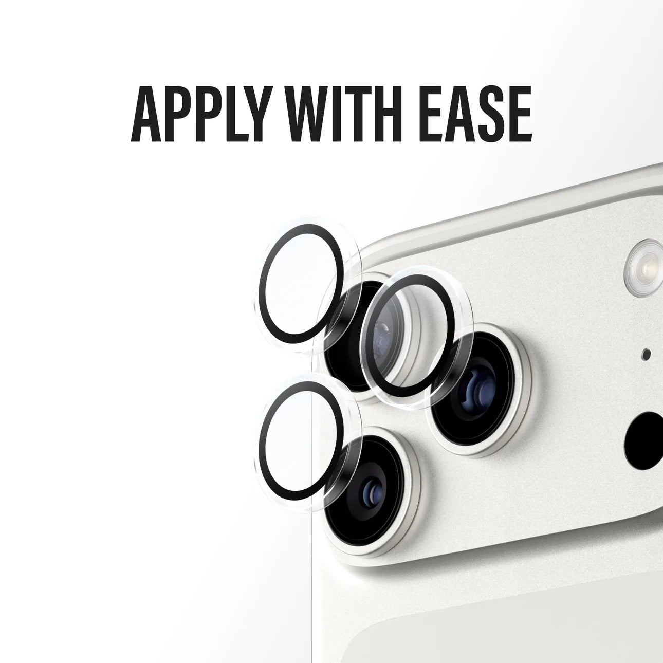 PanzerGlass Hoops® Lens Protector – iPhone 17 Pro / 17 Pro Max / 16 Pro / 16 Pro Max – Clear