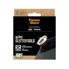PanzerGlass Hoops® Lens Protector – iPhone 17 Air – Glitter Gold
