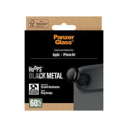 PanzerGlass Hoops® Lens Protector – iPhone 17 Air – Black