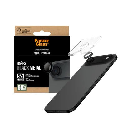 PanzerGlass Hoops® Lens Protector – iPhone 17 Air – Black
