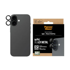PanzerGlass Hoops® Lens Protector – iPhone  17 Standard / 16 / 16 Plus – Black