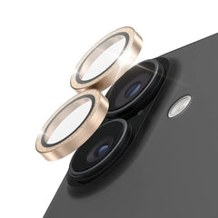 PanzerGlass Hoops® Lens Protector – iPhone 17 Standard / 16 / 16 Plus – Glitter Gold