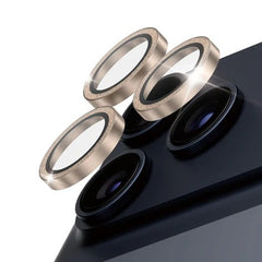 PanzerGlass Hoops® Lens Protector – iPhone 17 Pro / 17 Pro Max / 16 Pro / 16 Pro Max – Glitter Gold