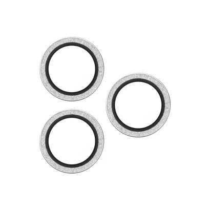 PanzerGlass Hoops® Lens Protector – iPhone 17 Pro / 17 Pro Max / 16 Pro / 16 Pro Max – Glitter Silver