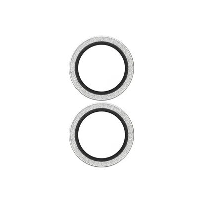 PanzerGlass Hoops® Lens Protector – iPhone 17 Standard / 16 / 16 Plus – Glitter Silver