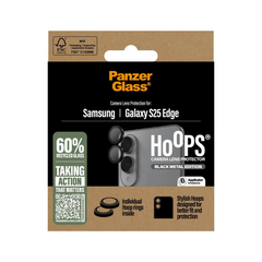 PanzerGlass Hoops Camera Lens Protector Samsung Galaxy S25 Edge - Black