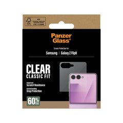 PanzerGlass Classic Fit Screen Protector for Samsung Galaxy Z Flip 8 - Clear