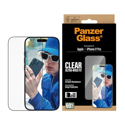 PanzerGlass UltraWide Fit Screen Protector iPhone 17 Pro