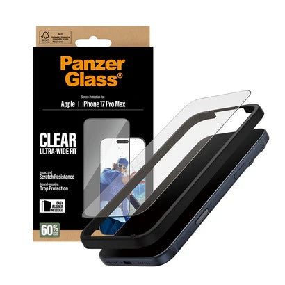 PanzerGlass UltraWide Fit Screen Protector iPhone 17 Pro Max