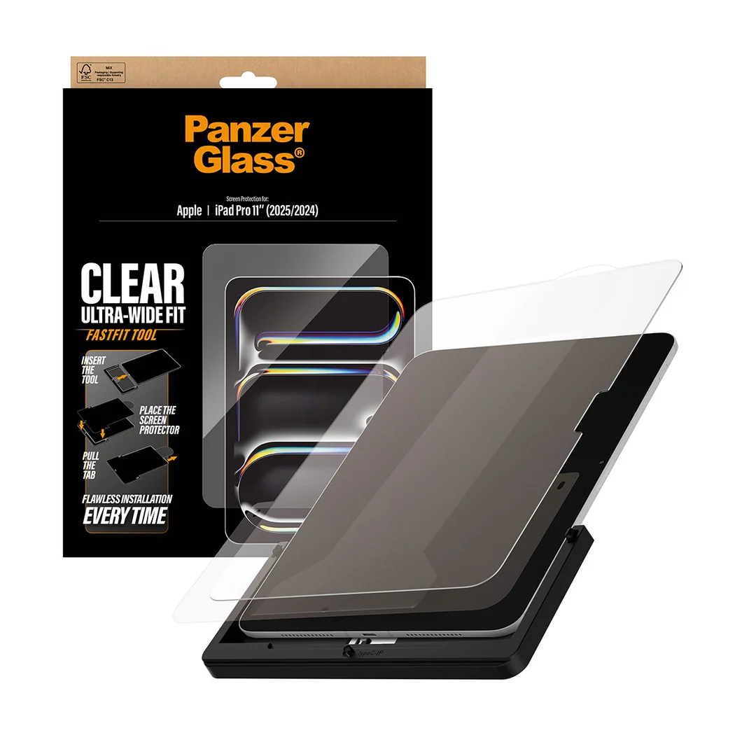 PanzerGlas UWF Glass Screen Protector iPad iPad Pro 11 M4 / M5 2024 - 2025