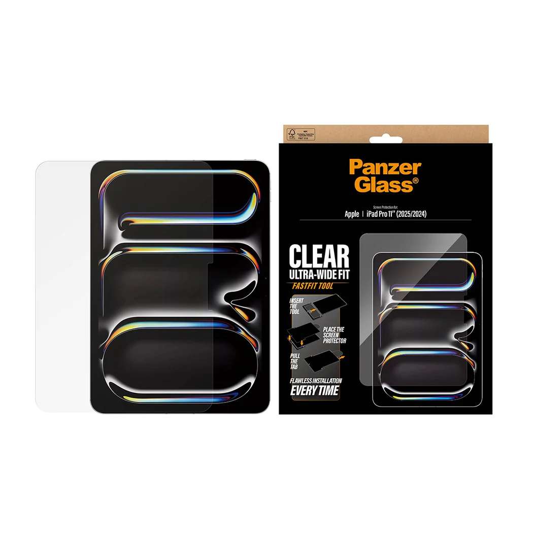 PanzerGlas UWF Glass Screen Protector iPad iPad Pro 11 M4 / M5 2024 - 2025