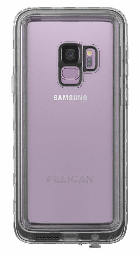 Pelican Marine Waterproof Case for Samsung Galaxy S9 Plus - Clear