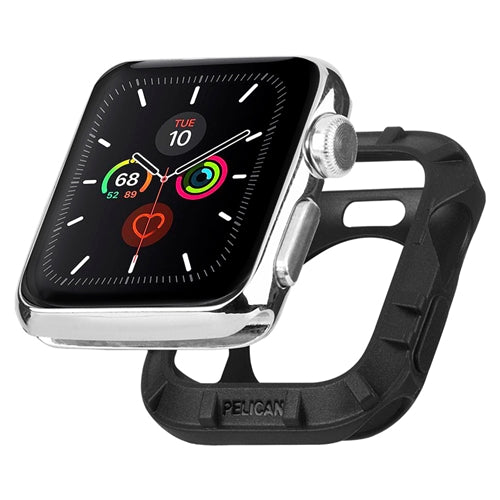 WatchBand and Bumper for Apple Watch 38-40mm Series 1-6 and SE - Black