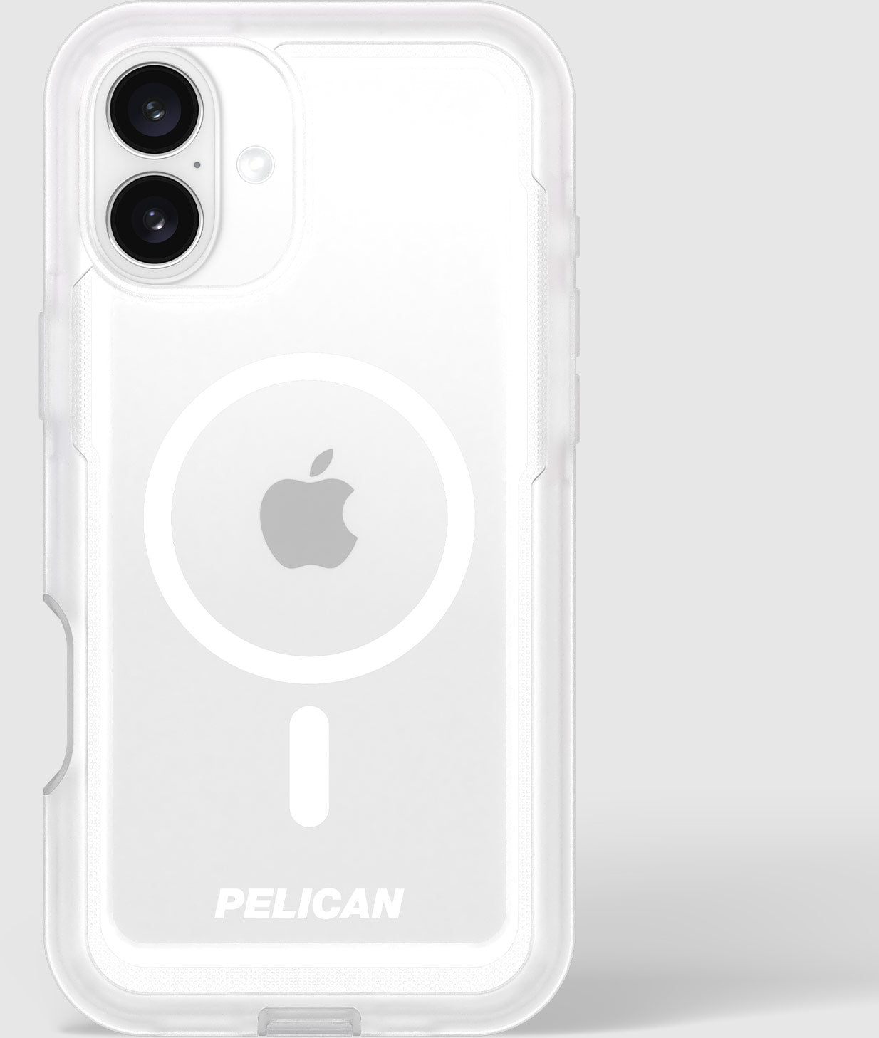 Pelican Voyager Magsafe Rugged Case & Belt Clip for iPhone 16 Plus - Clear