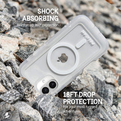 Pelican Voyager Magsafe Rugged Case & Belt Clip for iPhone 16 Plus - Clear