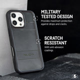 Pelican Protector Magsafe Clear Case for iPhone 16 Pro - Black