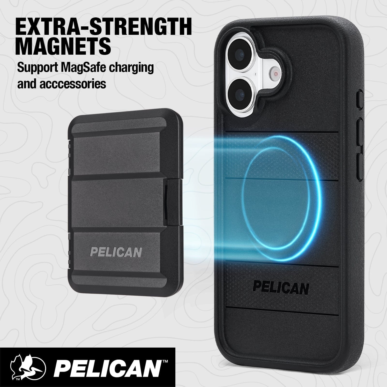 Pelican Protector MagSafe Case for iPhone 17 Standard 6.3 - Black
