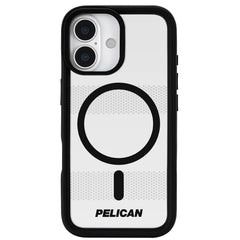Pelican Protector MagSafe Case with Stand for iPhone 17 Standard 6.3 - Clear / Black