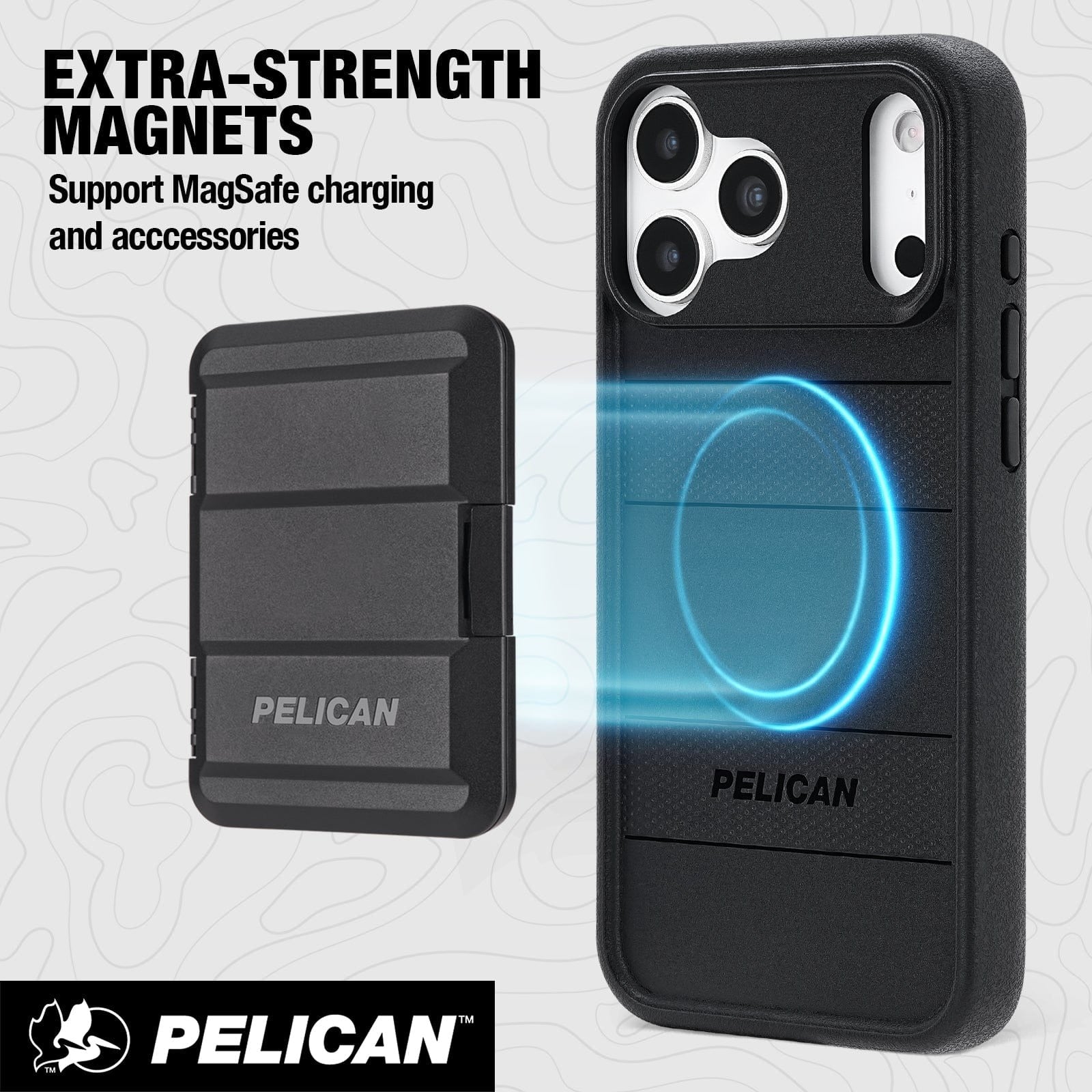 Pelican Protector MagSafe Case for iPhone 17 Pro Max - Black