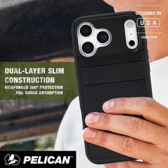 Pelican Protector MagSafe Case for iPhone 17 Pro 6.3 - Black