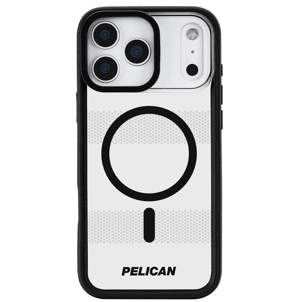 Pelican Protector MagSafe Case with Stand for iPhone 17 Pro Max - Clear / Black