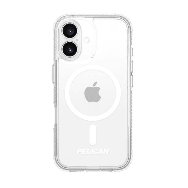 Pelican Protector Magsafe Clear Case for iPhone 16 Standard - Clear