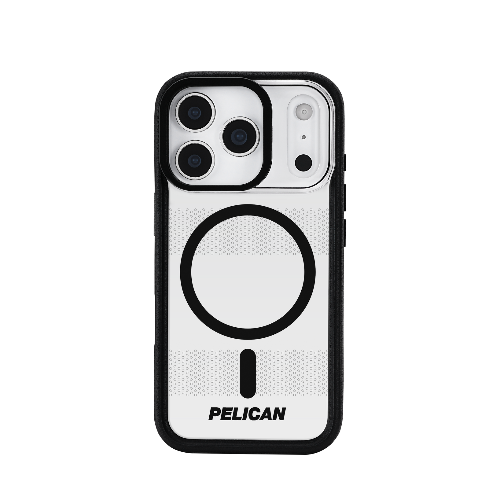 Pelican Protector MagSafe Case with Stand for iPhone 17 Pro 6.3 - Clear / Black