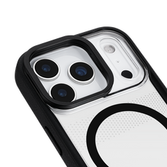 Pelican Protector MagSafe Case with Stand for iPhone 17 Pro 6.3 - Clear / Black
