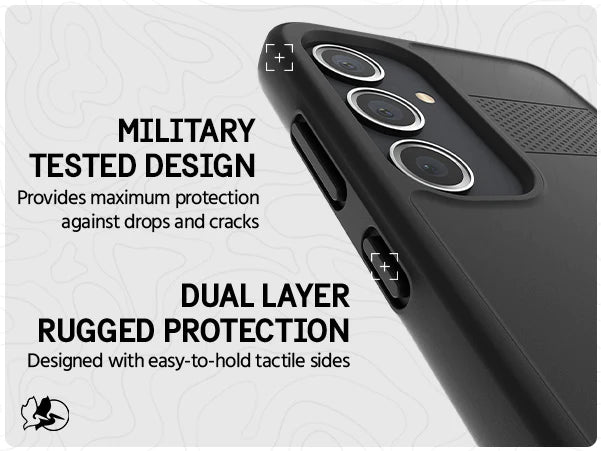 Pelican Protector Tough Slim Case Samsung S24 Plus 6.7 inch - Black