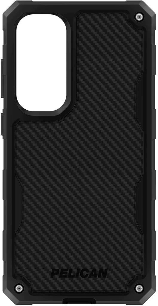 Pelican Shield Carbon Fibre Case Samsung S24 Standard 6.2 inch - Black